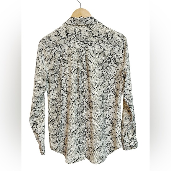 Equipment Femme Women's Classic Sandwashed Crepe De Chine Silk Slim Size S - Picture 8 of 12